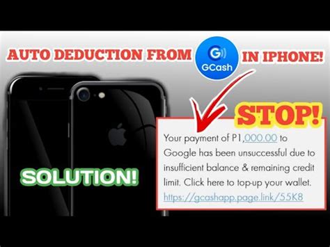 How to Stop Sending Unsuccessful Google Payments from Gcash.